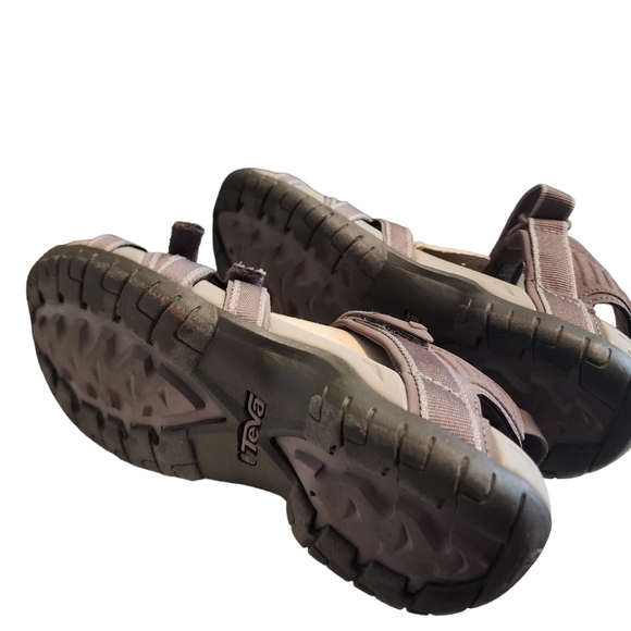 EUC Teva Purple Grey Lavender Tirra 4266 Hiking Adjustable Sandals - Picture 8 of 8